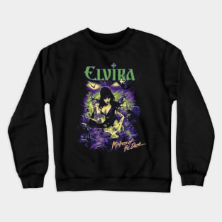 Elvira Mommy Misstress of The Dark Crewneck Sweatshirt